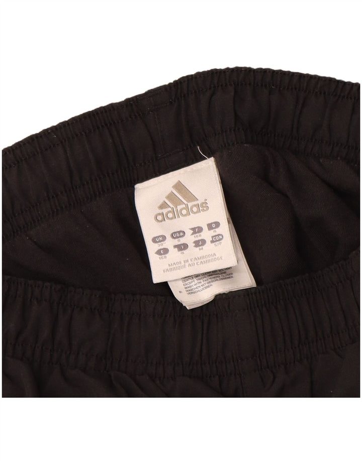 Adidas Mens Tracksuit Trousers Joggers Medium Black Polyester Sports