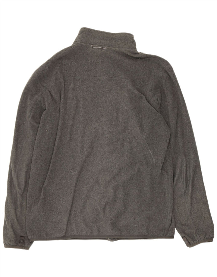 The North Face Mens Liner Fleece Jacket UK 40 Large Grey Polyester