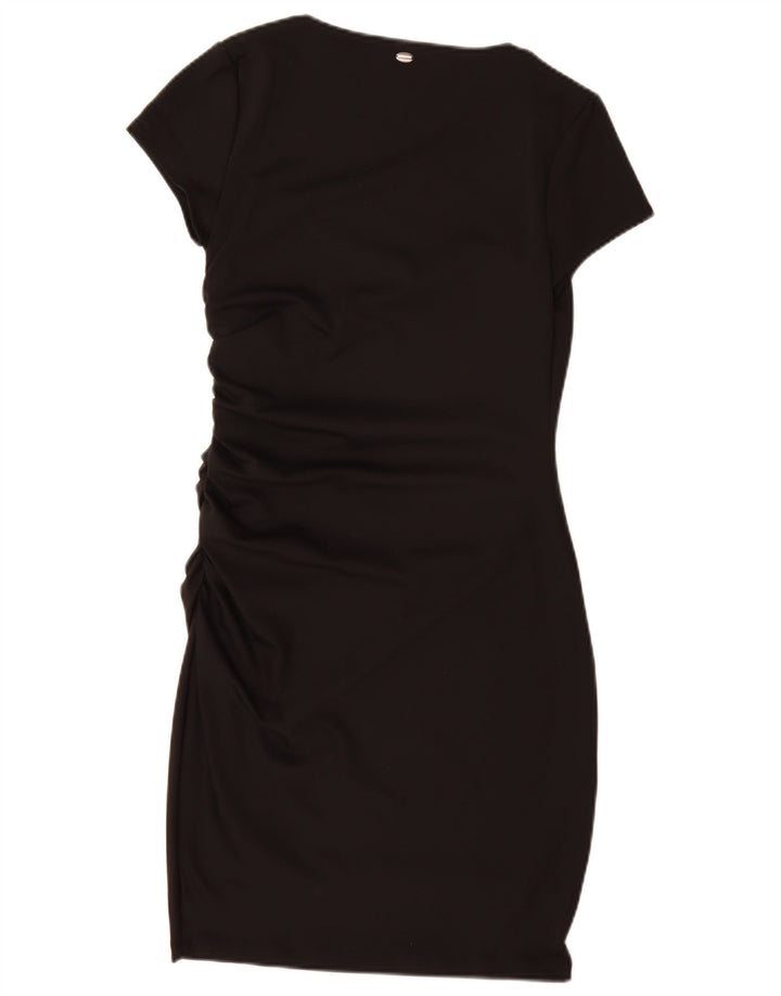 Guess Robe moulante pour femme UK 42 Medium Noir Polyamide