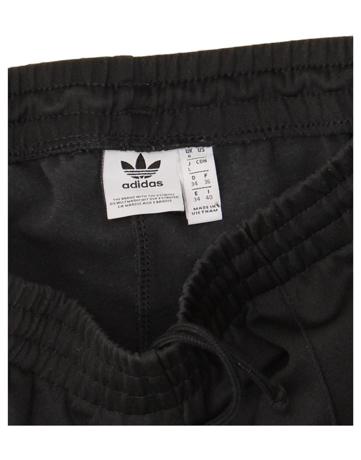 ADIDAS Womens Tracksuit Trousers UK 8 Small Black Polyester Vintage Adidas and Second-Hand Adidas from Messina Hembry 