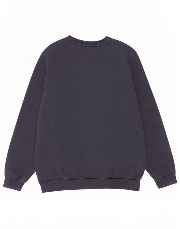 Felpa da uomo Puma Maglia media in cotone blu navy