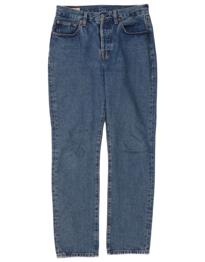 Levi's Herre 501 Straight Jeans W30 L30 Blå