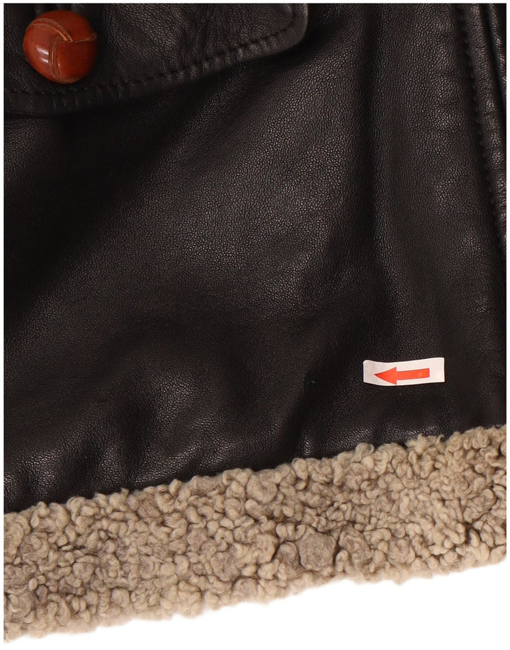 Henry Cottons Womens Hooded Oversized Jacket IT 42 Medium Black