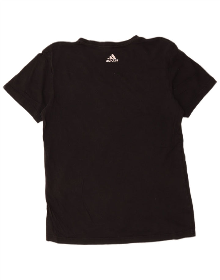 Adidas Mens Graphic T-Shirt Top Medium Black