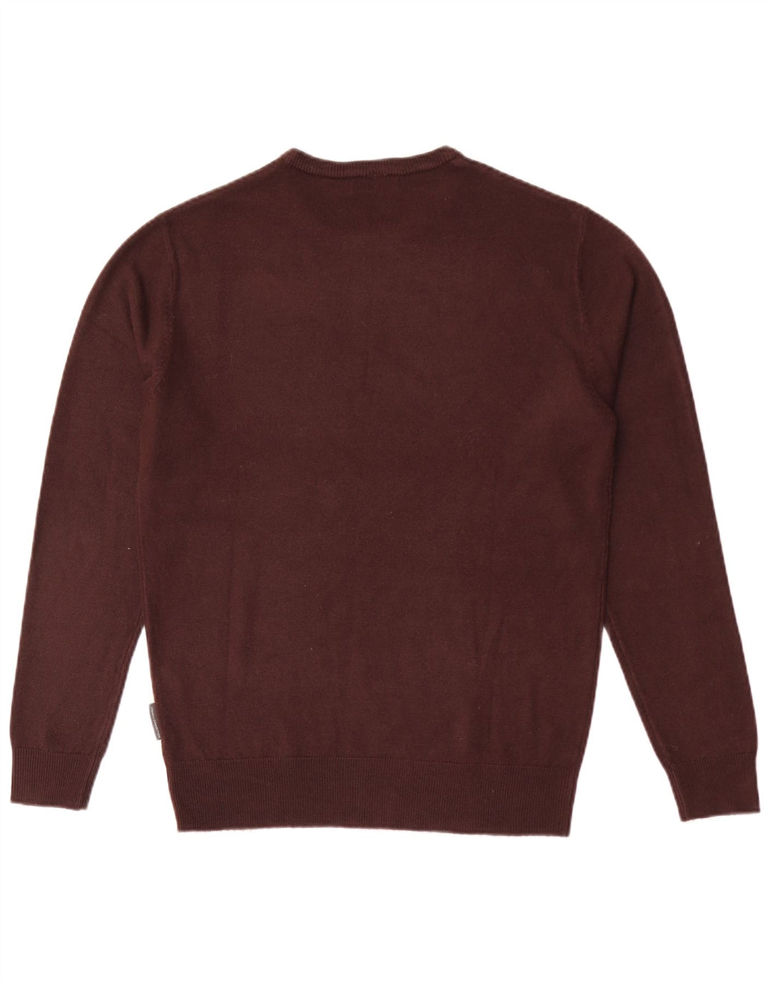 French Connection Herre Regular Fit Crew Neck Jumper Sweater Medium Maroon