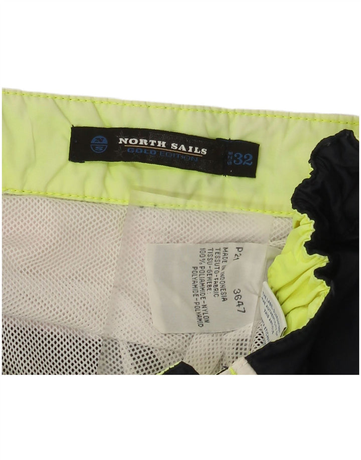 North Sails Mens Gold Edition Swimming Shorts W32 Medium Navy Blue