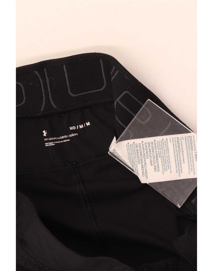 Under Armour Mens Graphic Tracksuit Trousers Joggers Medium Black Polyester