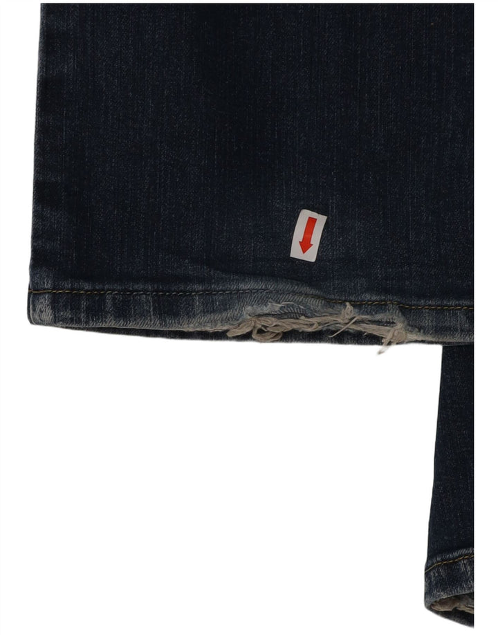 DIESEL Womens Bootzee Regular Slim Bootcut Jeans W28  L35 Blue Cotton
