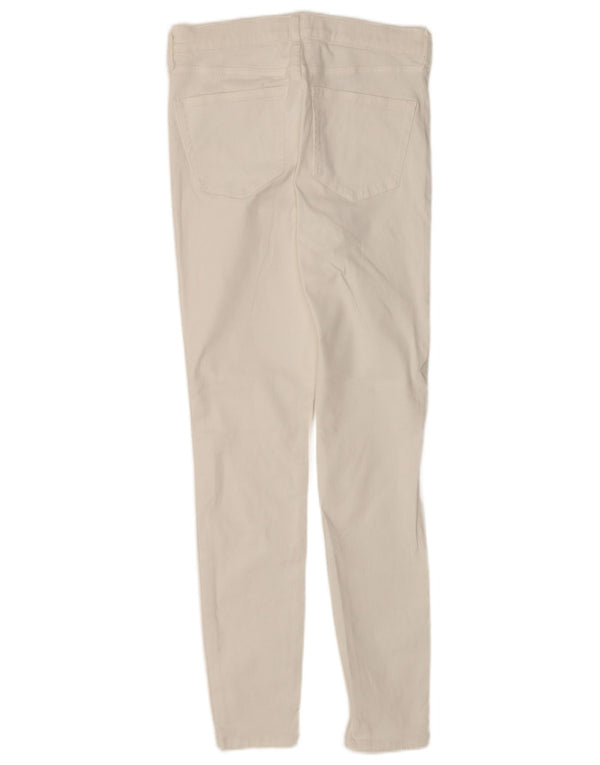 Vaqueros ajustados Jamie para mujer de Topshop W30 L30 Algodón blanco