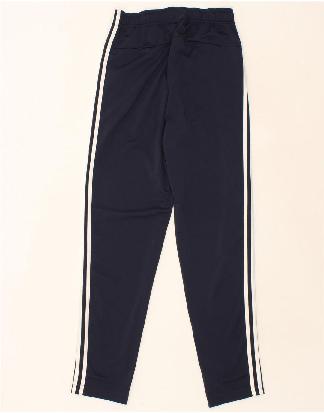 ADIDAS Mens Tracksuit Trousers Small  Navy Blue Polyester Vintage Adidas and Second-Hand Adidas from Messina Hembry 