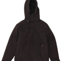 REEBOK Windjacke mit Kapuze für Jungen, 10–11 Jahre, schwarzes Polyester