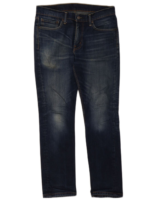 Levi's Damen 511 Slim Jeans W32 L30 Marineblau Baumwolle