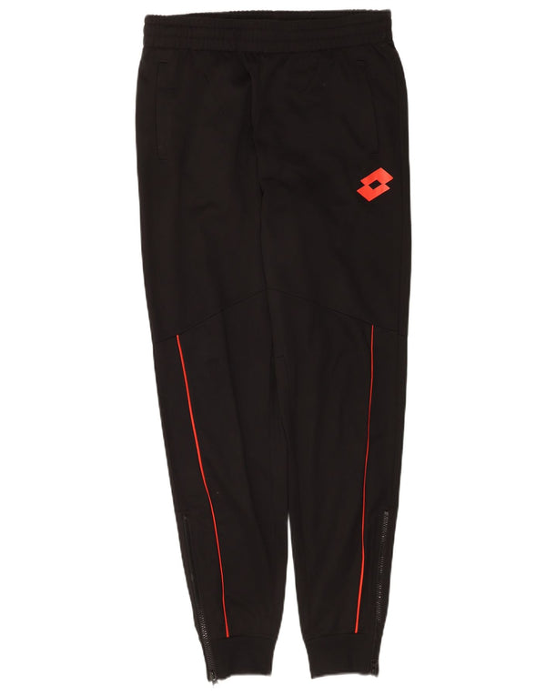 Lotto Mens Life's Спортивные брюки Джоггеры XS Черный полиэстер