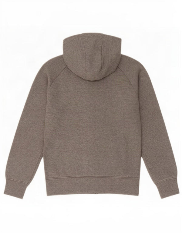 Nike Boys 3BRAND grafisk hættetrøje med lynlås 10-11 år Medium Grå Flecked