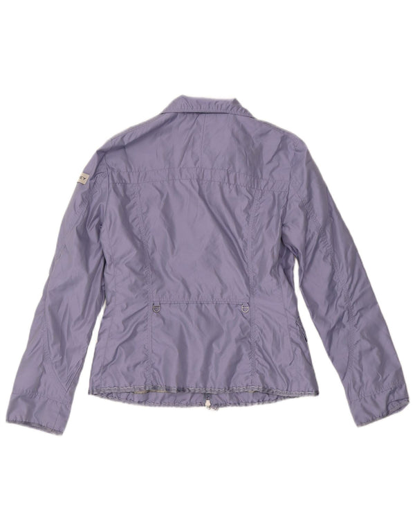 PEUTEREY Damen Utility-Jacke UK 12 Medium Purple Nylon