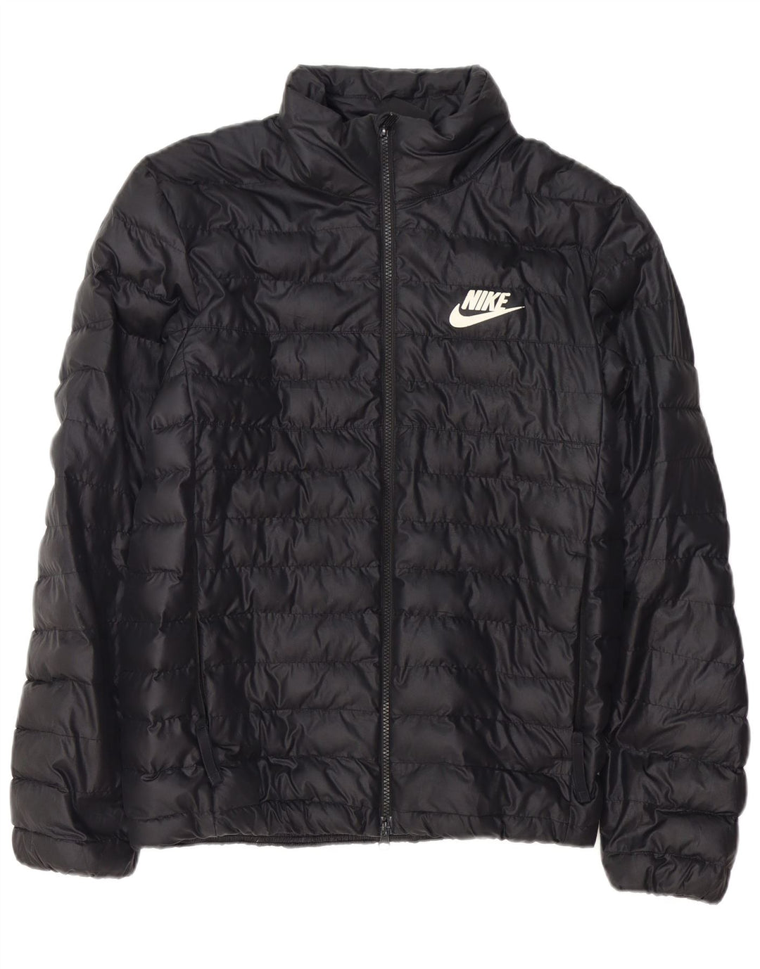 Nike Mens Padded Jacket UK 36 Small Black Polyester