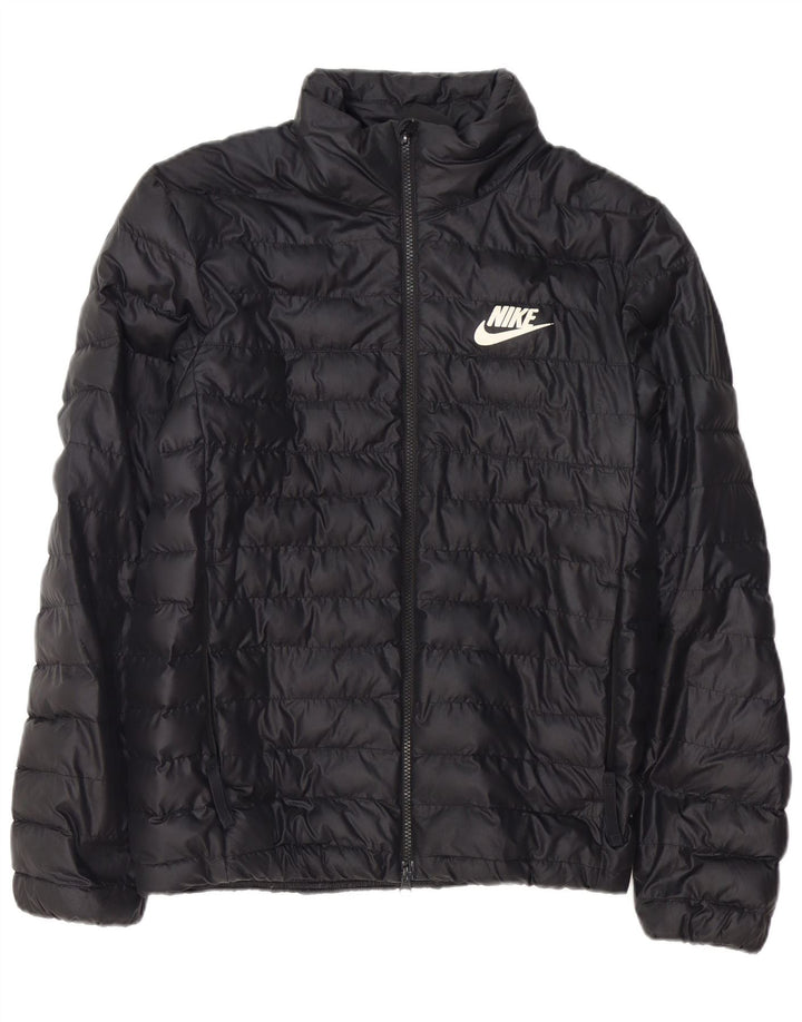 Nike Mens Padded Jacket UK 36 Small Black Polyester