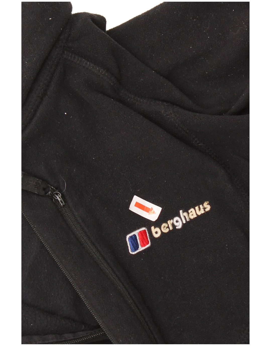 Berghaus Mens Zip Neck Fleece Jumper 2XL Black Polyester