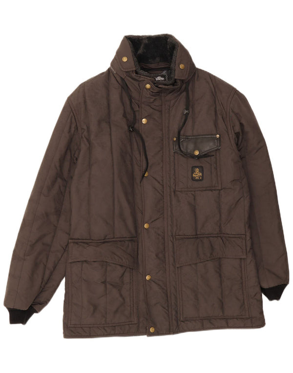 Refrigiwear Mens Padded Jacket UK 38 Medium Black