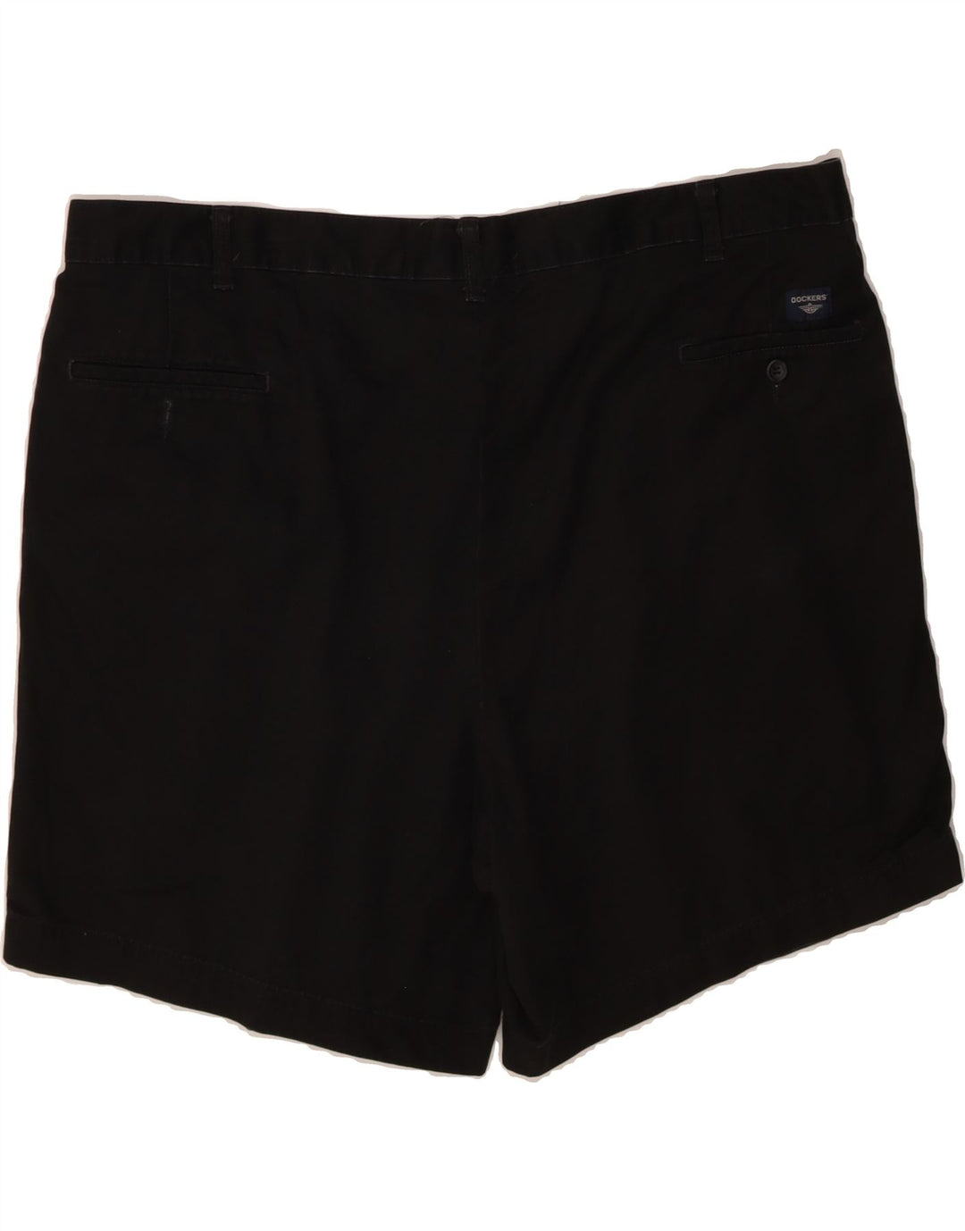 DOCKERS Mens Pegged Chino Shorts W42 2XL Black Vintage Dockers and Second-Hand Dockers from Messina Hembry 