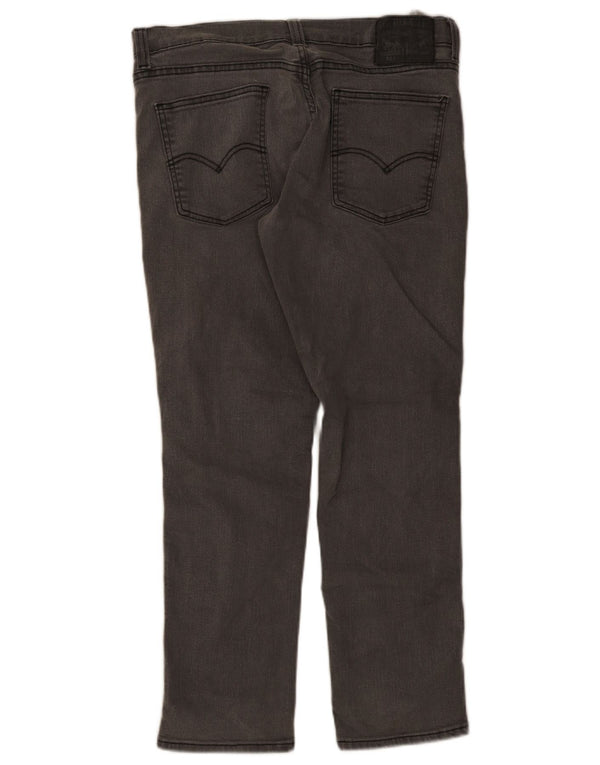 Levi's Mens 511 Slim Jeans W34 L30 szürke pamut
