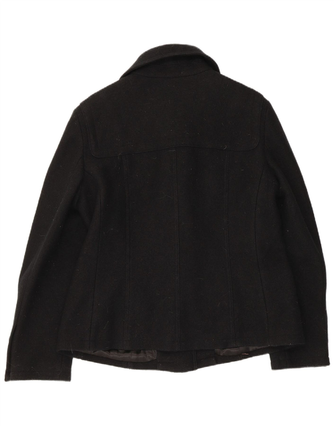 Dolomiten Womens Duffle Jacket IT 48 XL Black Virgin Wool