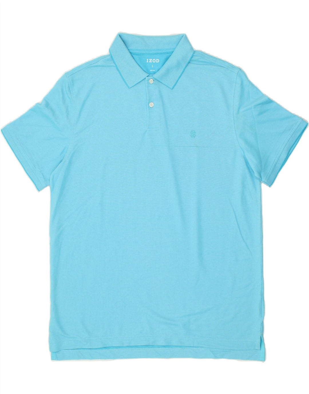 IZOD Mens Polo Shirt Large Blue Vintage Izod and Second-Hand Izod from Messina Hembry 