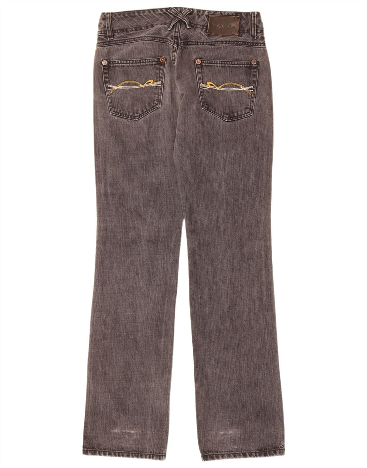 Max & Co. Womens Straight Jeans W27 L33 Grey Cotton