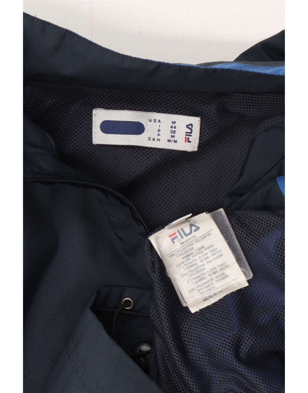 Fila Γυναικεία αθλητική φόρμα Top Jacket IT 44 Medium Navy Blue Colourblock