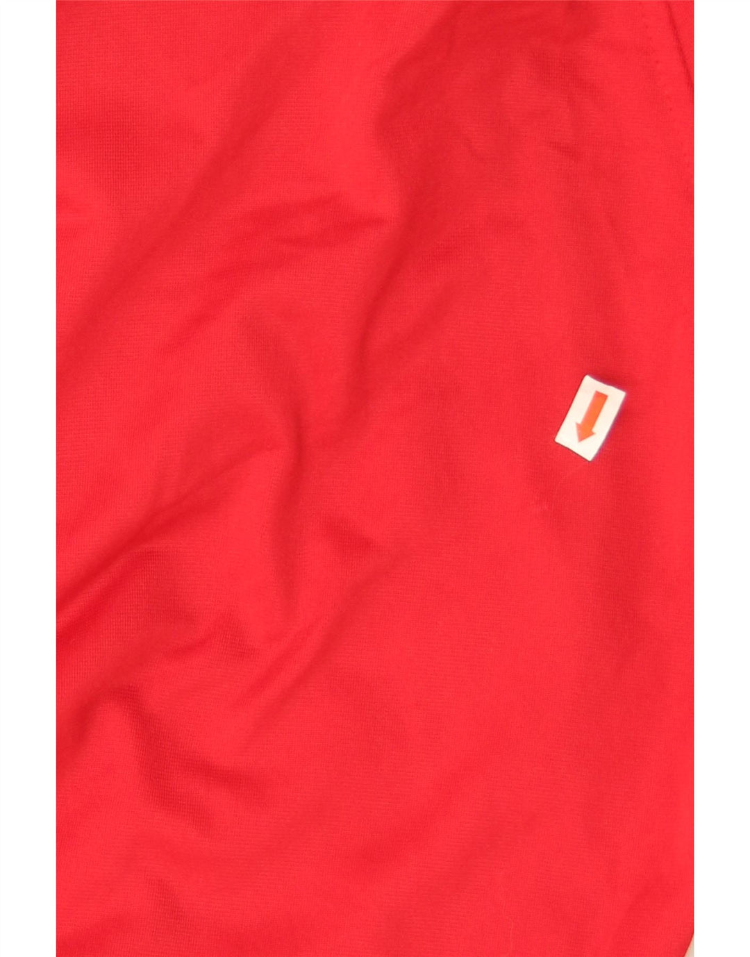 Asics Womens Tracksuit Trousers UK 8 Small  Red Polyester