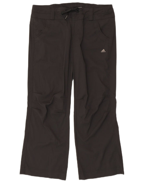 Женские прямые повседневные брюки Adidas Climalite UK 18 XL W36 L29 Серые