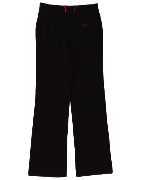 Nike - Pantalones de chándal para mujer, talla 6, XS, algodón negro