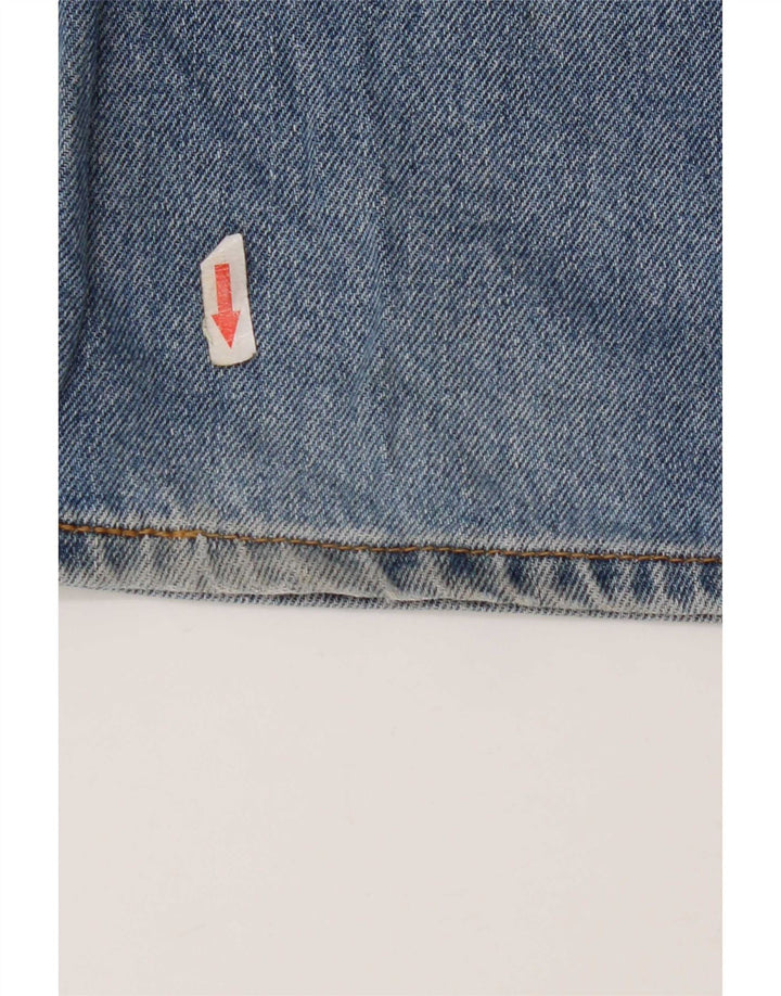 Levi's Herre 505 Straight Jeans W33 L30 Blå Bomuld