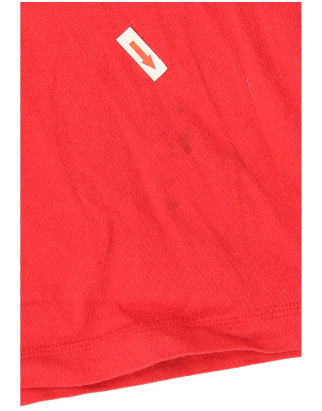 Champion Mens Top Long Sleeve 2XL Red Cotton