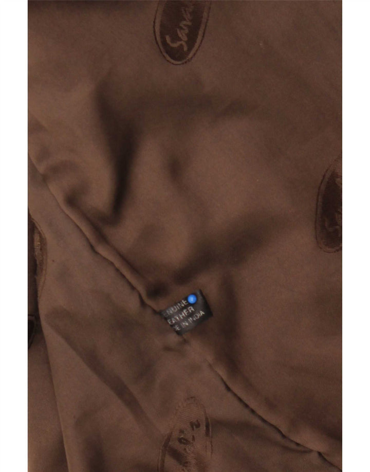 Vintage herre læderjakke UK 40 Large Brown