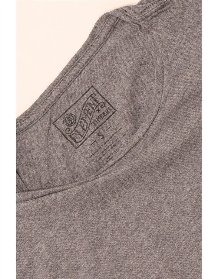 Element Mens Graphic T-Shirt Top Small Grey