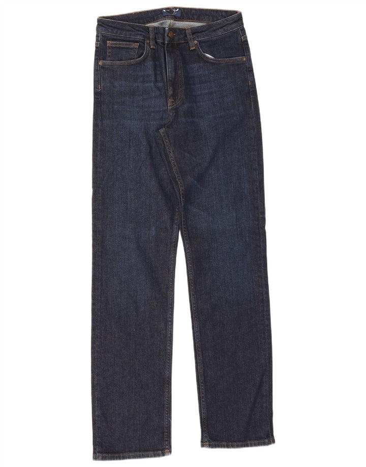 Gant Mens Slim Straight Jeans W30 L32 Navy Blue