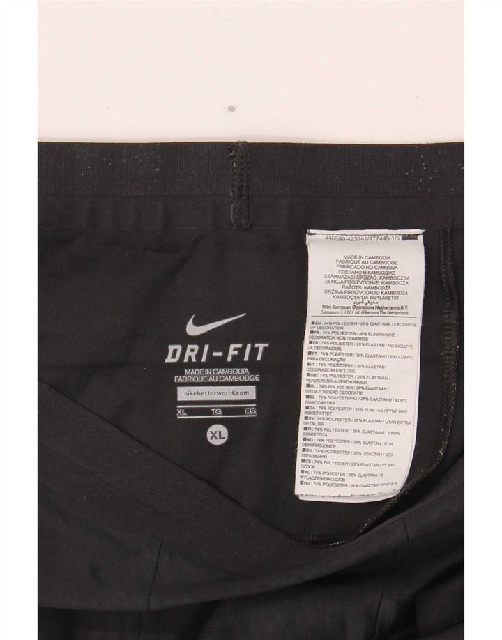 Nike Legging Dri Fit XL Noir Géométrique Polyester Homme
