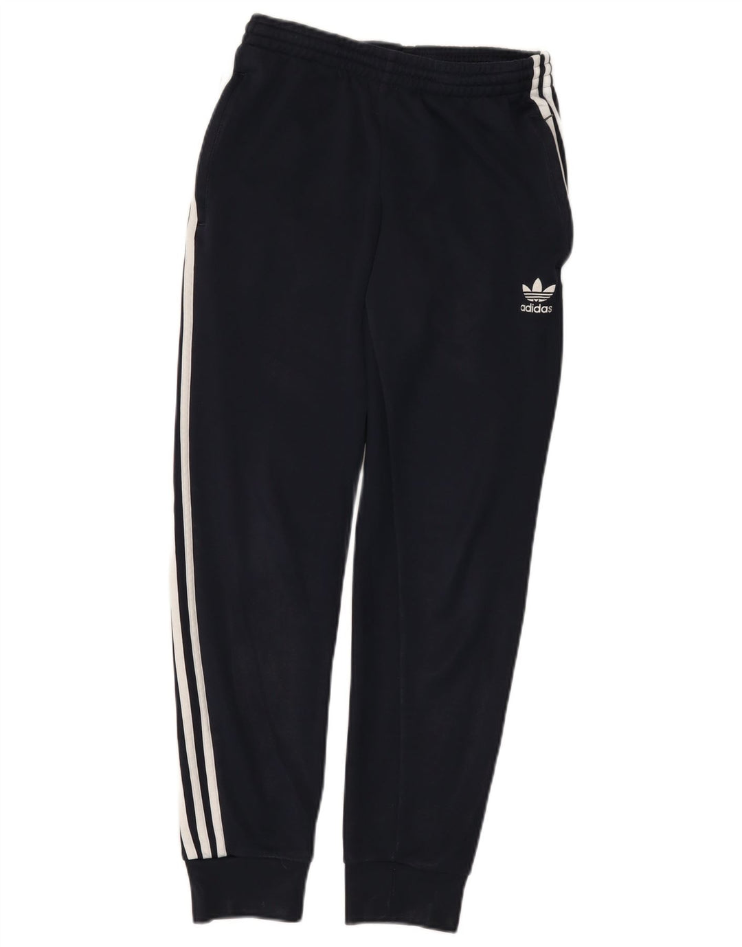Adidas Mens Tracksuit Trousers Joggers Small  Navy Blue Polyester
