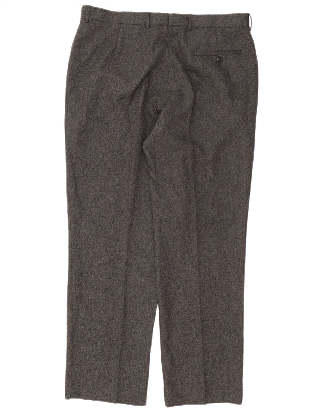 Marks & Spencer Pantaloni drepți pentru bărbați L36 L31 Poliester gri
