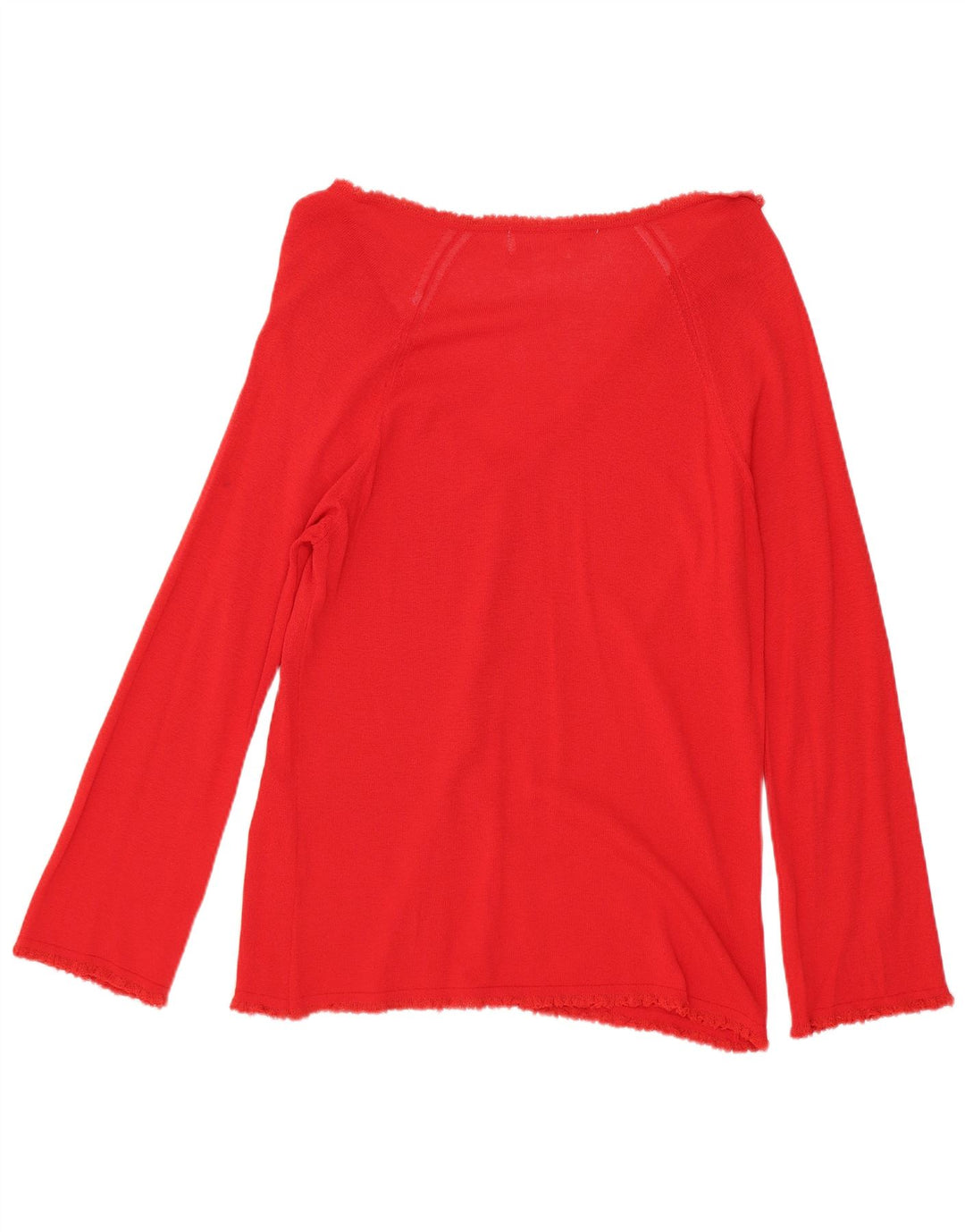 Iceberg Womens Cardigan Sweater IT 42 Medium Red Viscose