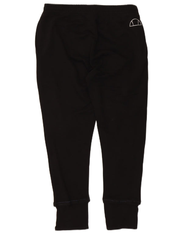 Ellesse Mens Tracksuit Trousers Joggers XL Black Cotton