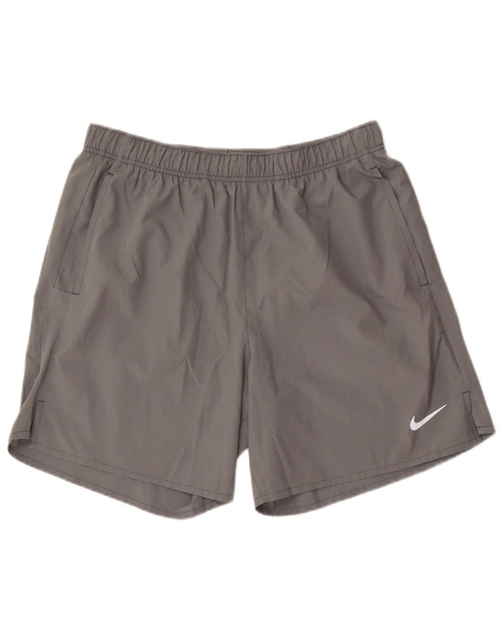 Nike Mens Dri Fit Sport Shorts Large Grey Polyester