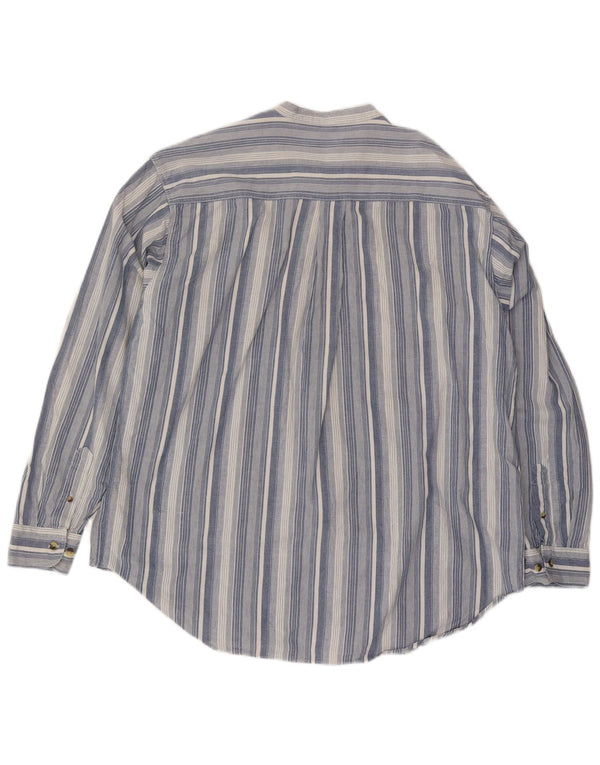 St. Bernard Chemise Homme XL Bleu Rayé Coton