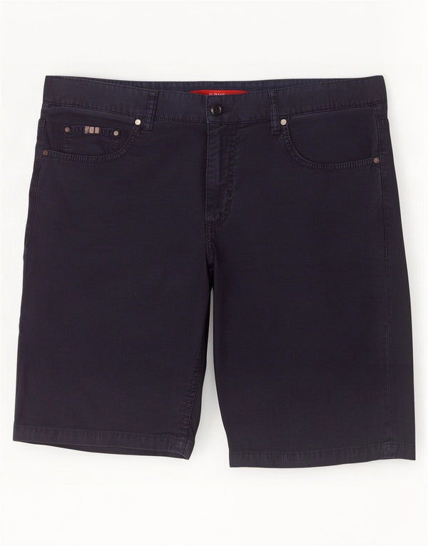 Cerruti Herren Freizeitshorts W38 XL Marineblau Baumwolle