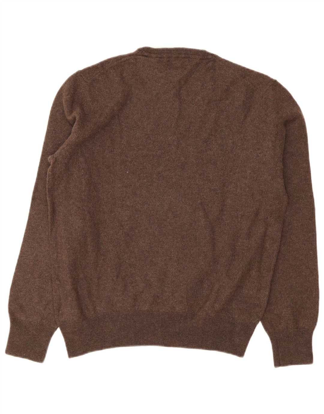 Gutteridge Womens Crew Neck Jumper Sweater UK 18 XL Brown Wool