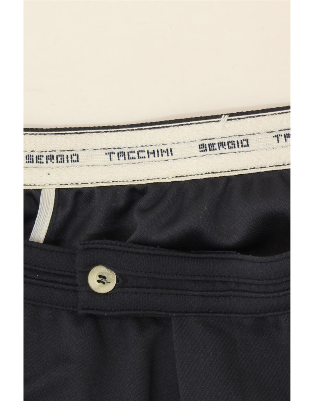 SERGIO TACCHINI Womens Chino Shorts 2XL W36  Navy Blue Vintage Sergio Tacchini and Second-Hand Sergio Tacchini from Messina Hembry 
