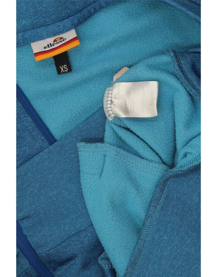 Ellesse Homme Graphique Survêtement Top Veste XS Bleu Polyester