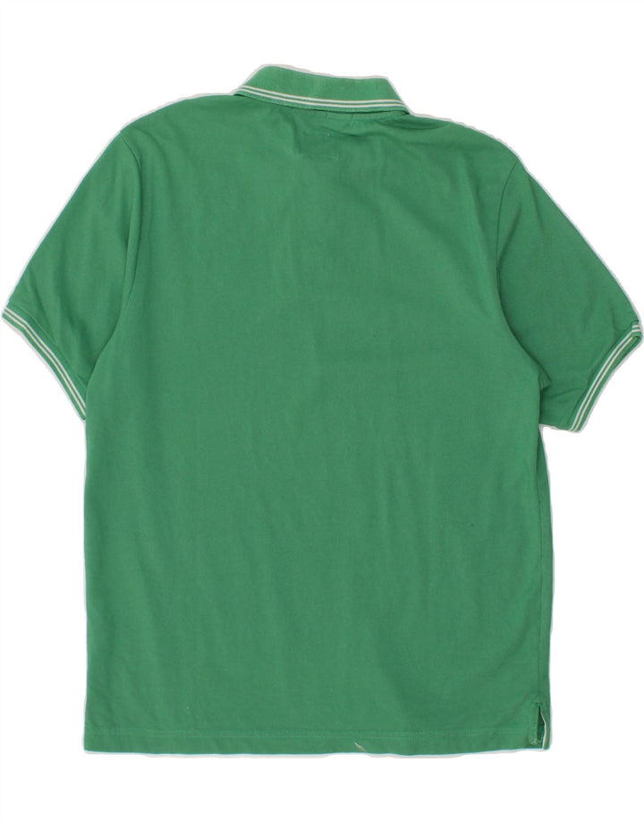 CHAMPION Mens Easy Fit Polo Shirt Medium Green Cotton Vintage Champion and Second-Hand Champion from Messina Hembry 