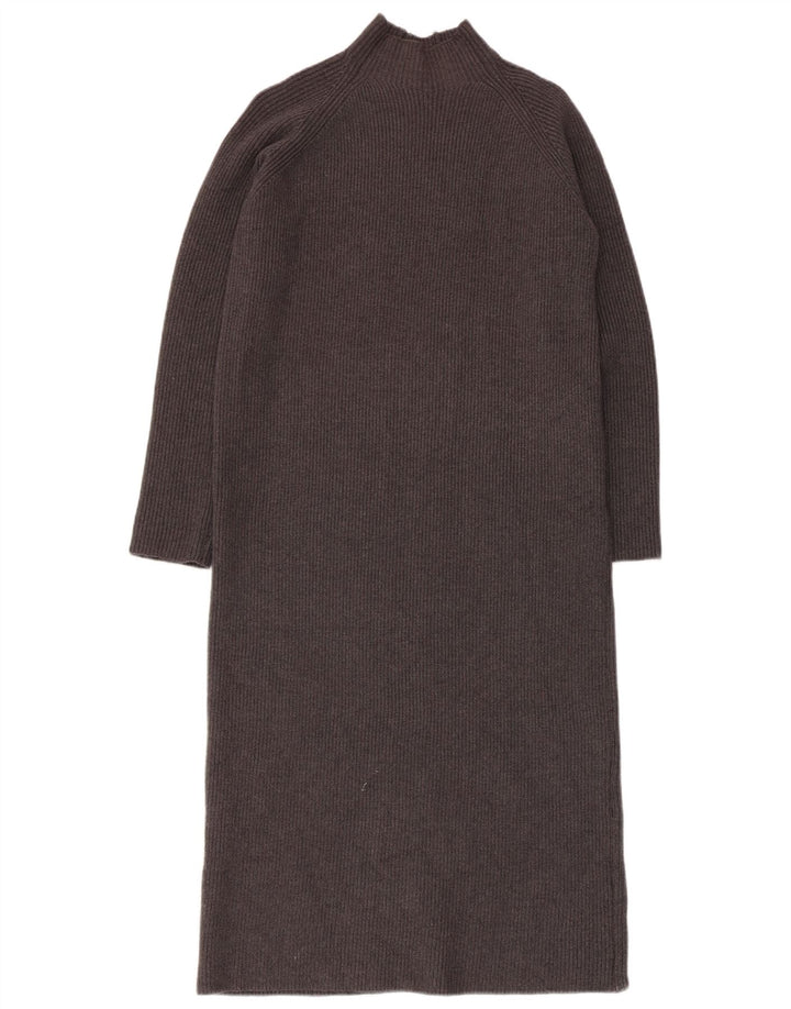 Abito maglione Zara da donna UK 10 piccolo grigio